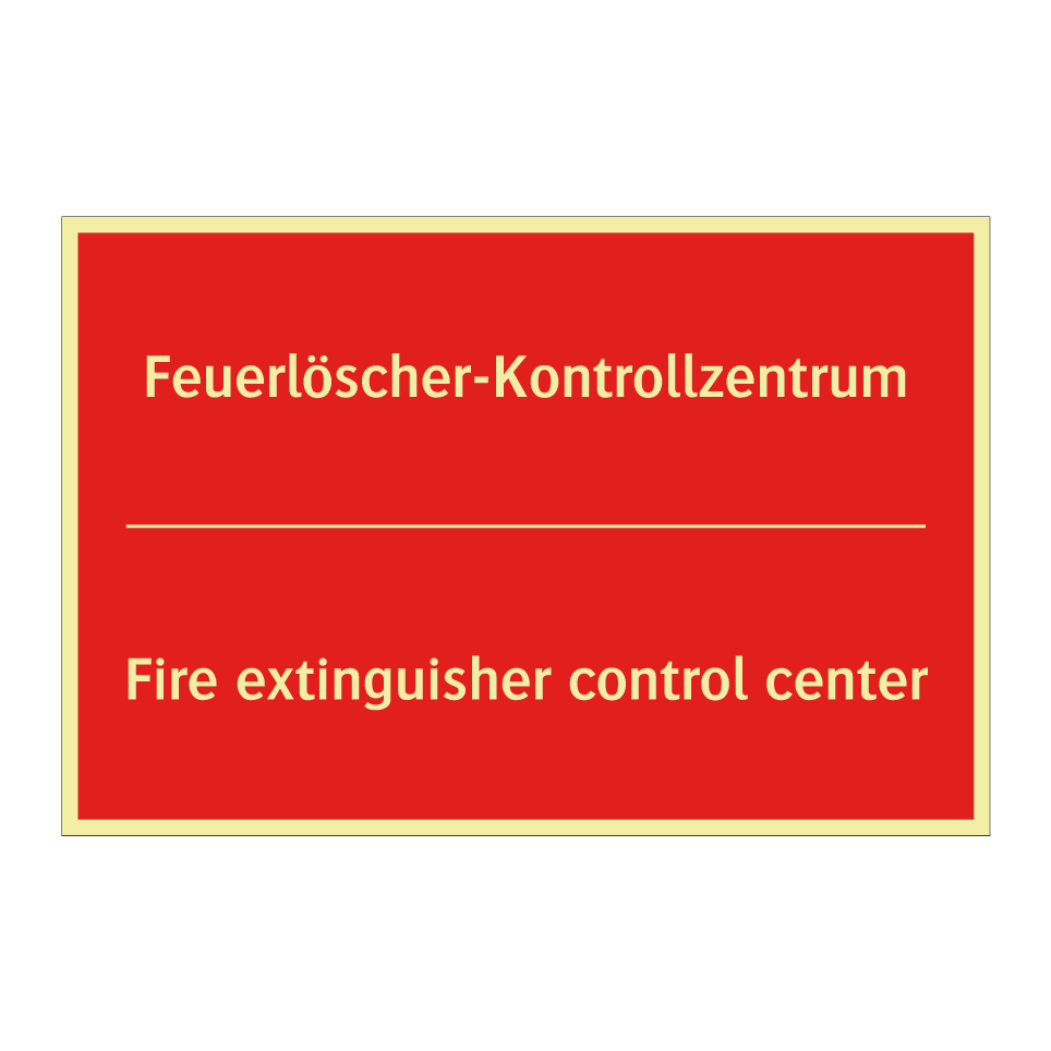 Feuerlöscher-Kontrollzentrum - Fire extinguisher control center/.../