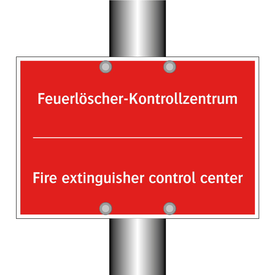 Feuerlöscher-Kontrollzentrum - Fire extinguisher control center/.../