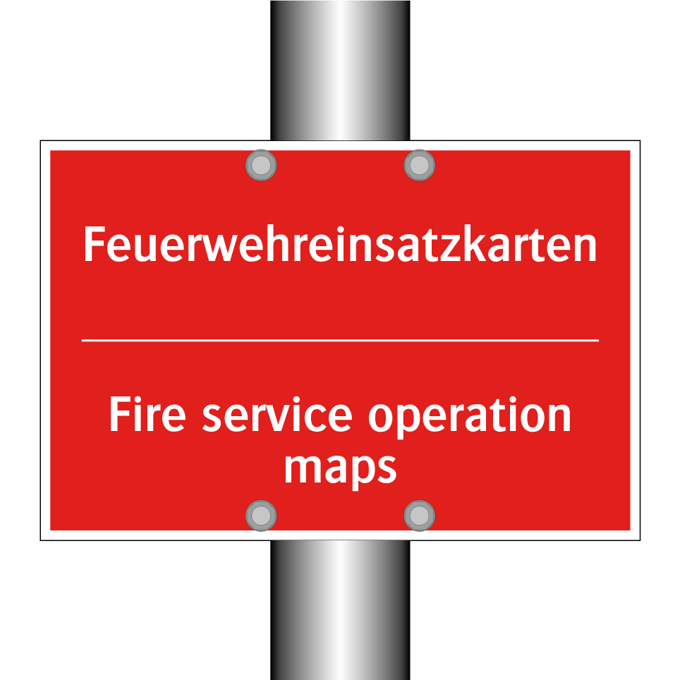 Feuerwehreinsatzkarten - Fire service operation maps
