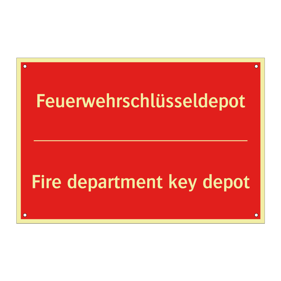 Feuerwehrschlüsseldepot - Fire department key depot