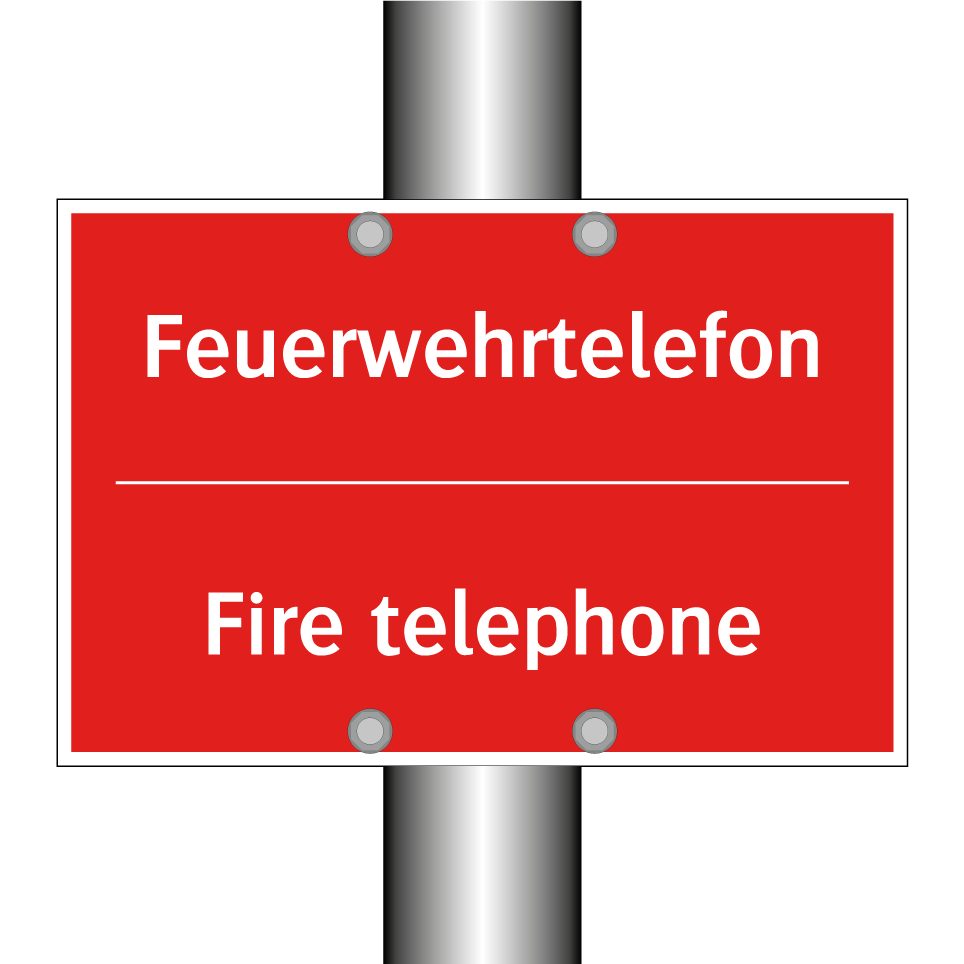 Feuerwehrtelefon - Fire telephone