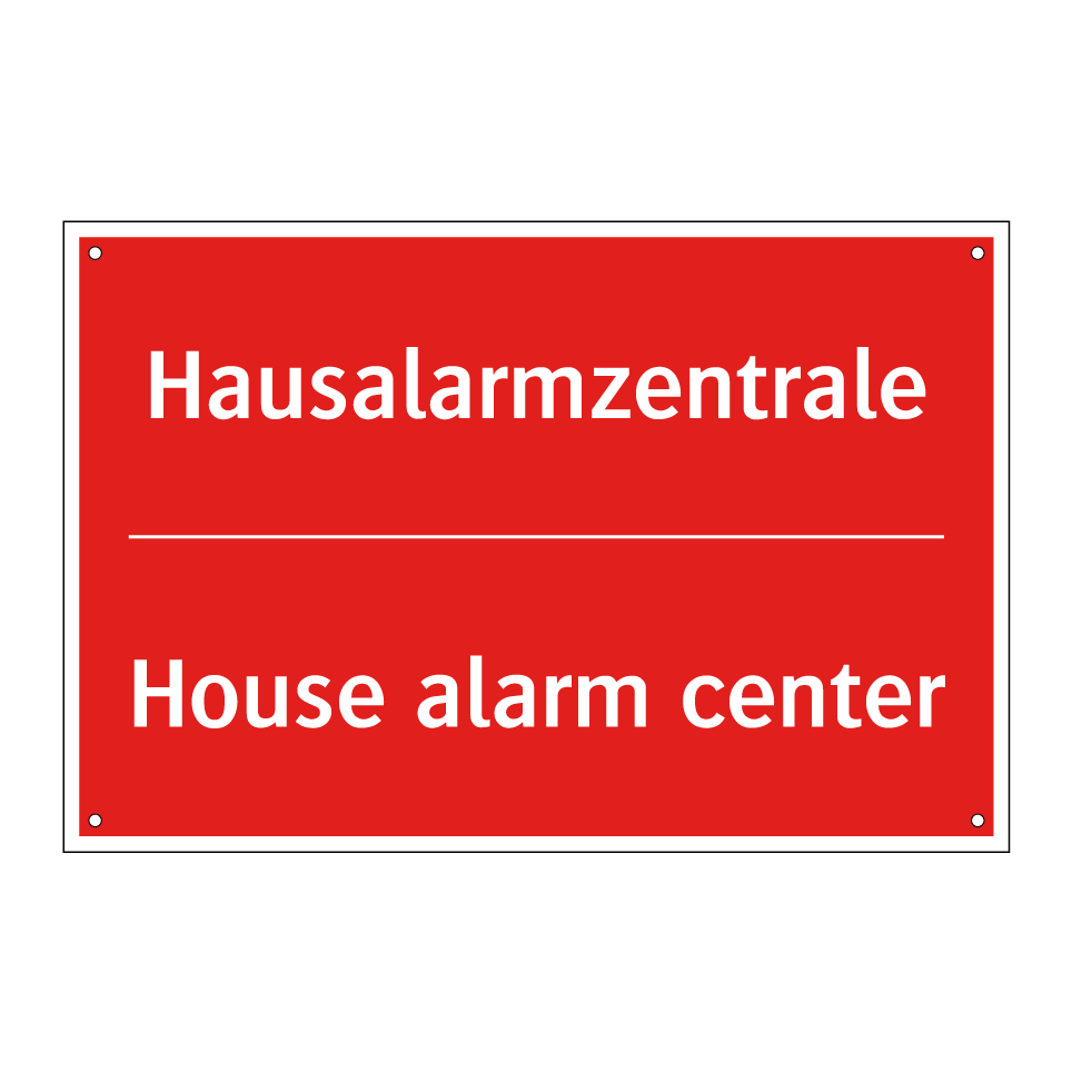 Hausalarmzentrale - House alarm center