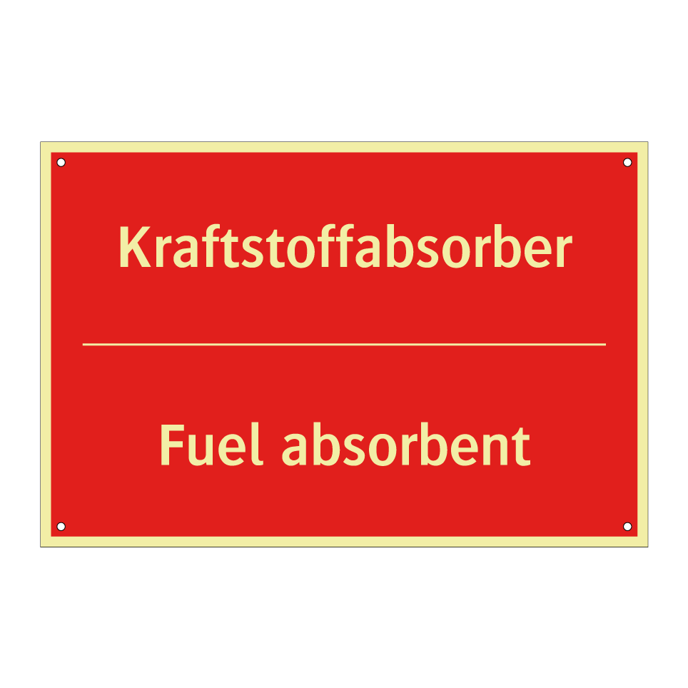Kraftstoffabsorber - Fuel absorbent