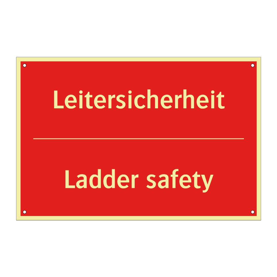 Leitersicherheit - Ladder safety