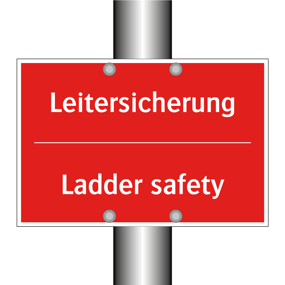 Leitersicherung - Ladder safety