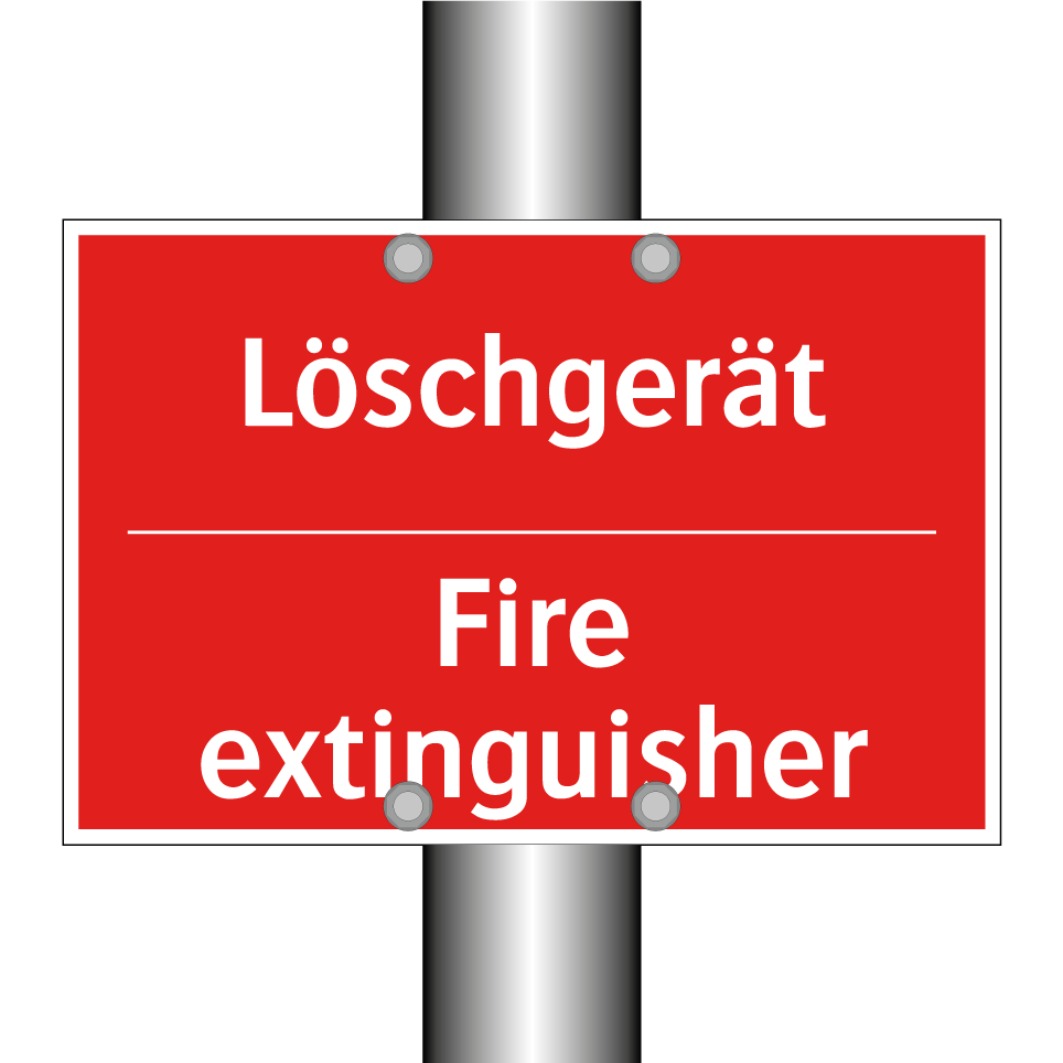 Löschgerät - Fire extinguisher