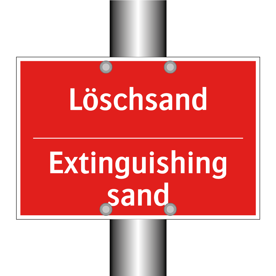 Löschsand - Extinguishing sand