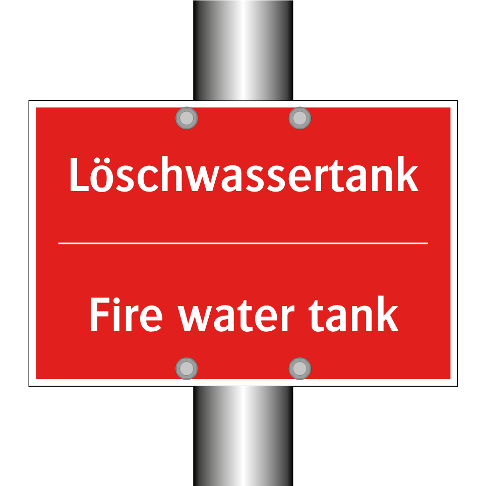 Löschwassertank - Fire water tank