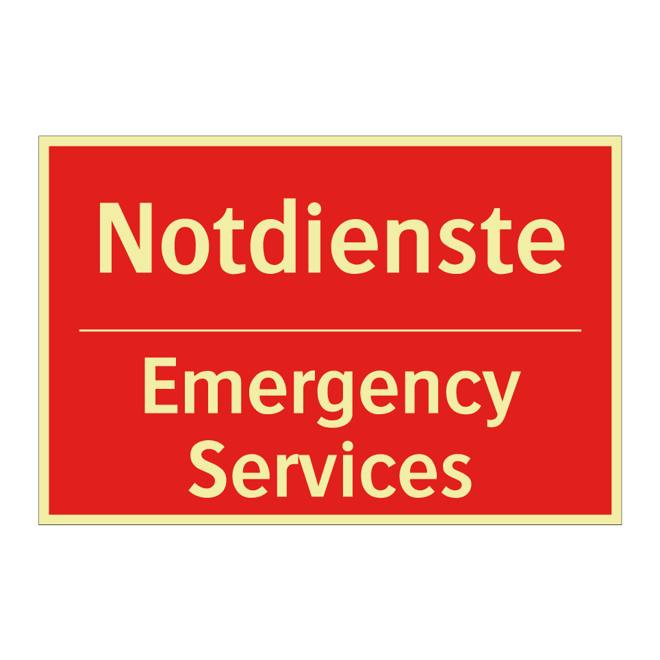 Notdienste - Emergency Services