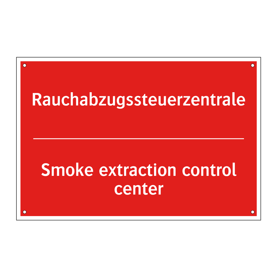 Rauchabzugssteuerzentrale - Smoke extraction control center/.../