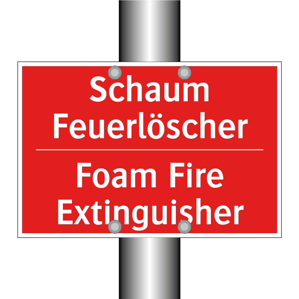 Schaum Feuerlöscher - Foam Fire Extinguisher