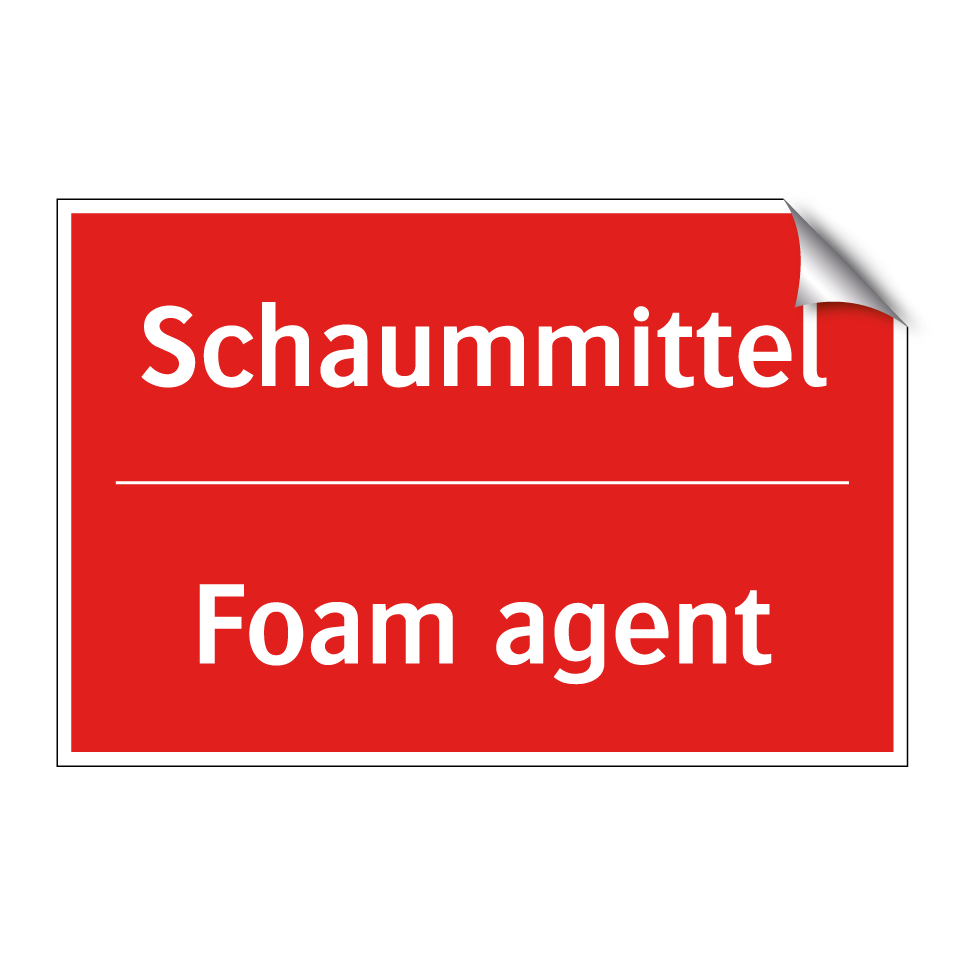 Schaummittel - Foam agent