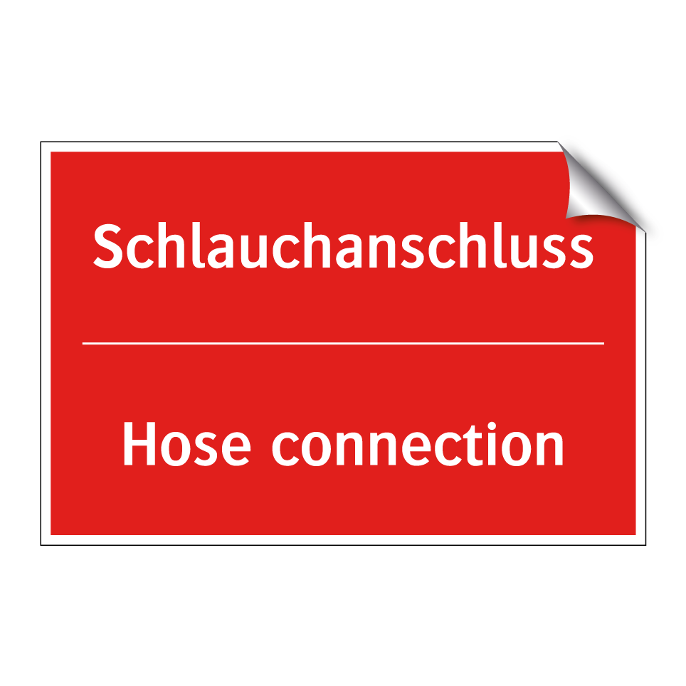 Schlauchanschluss - Hose connection