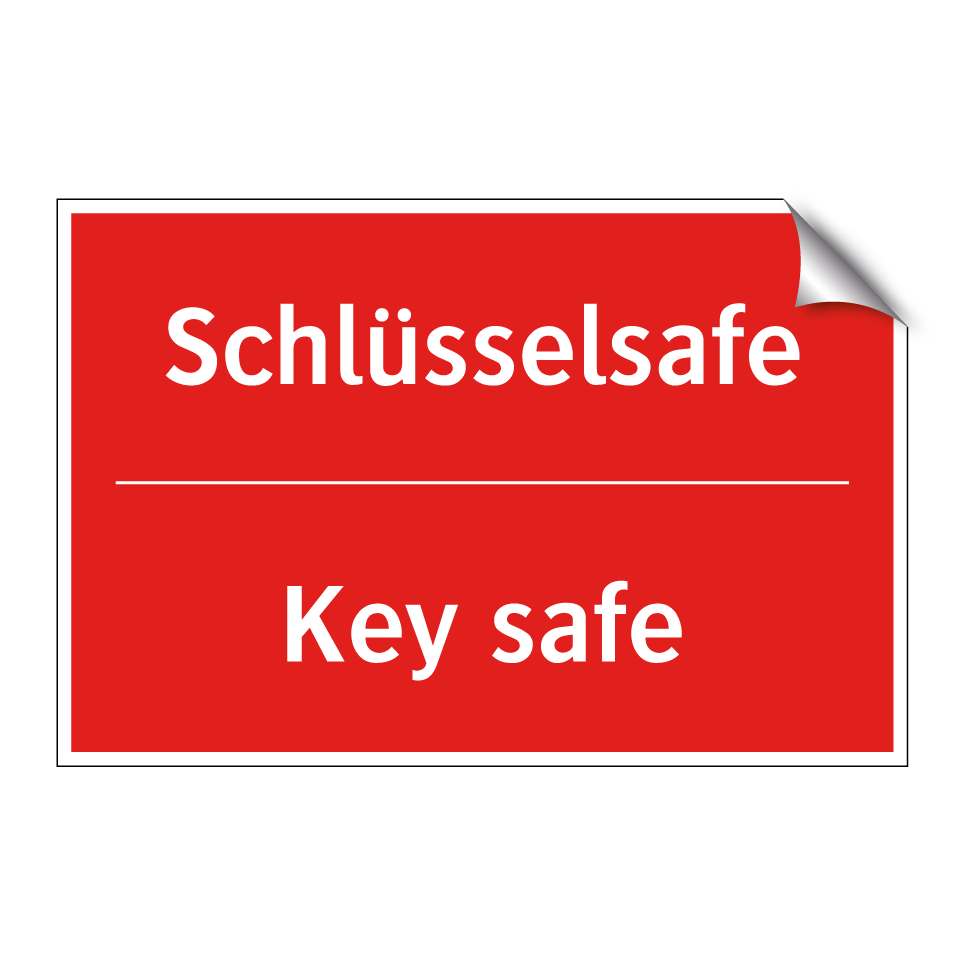 Schlüsselsafe - Key safe