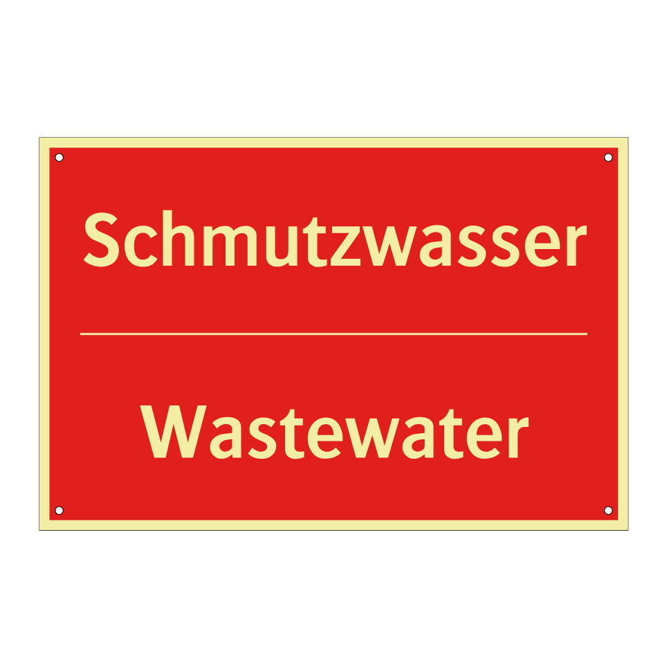 Schmutzwasser - Wastewater