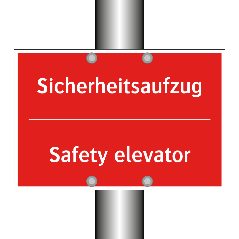 Sicherheitsaufzug - Safety elevator