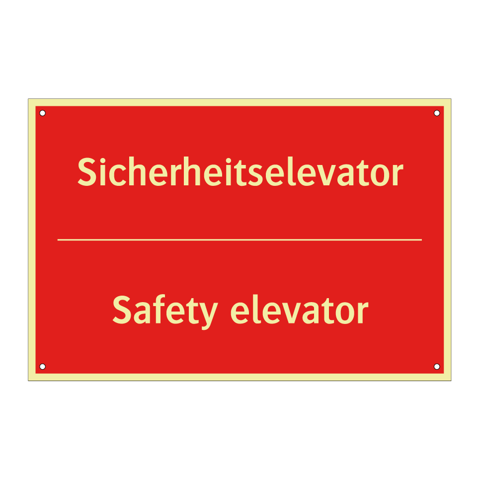Sicherheitselevator - Safety elevator