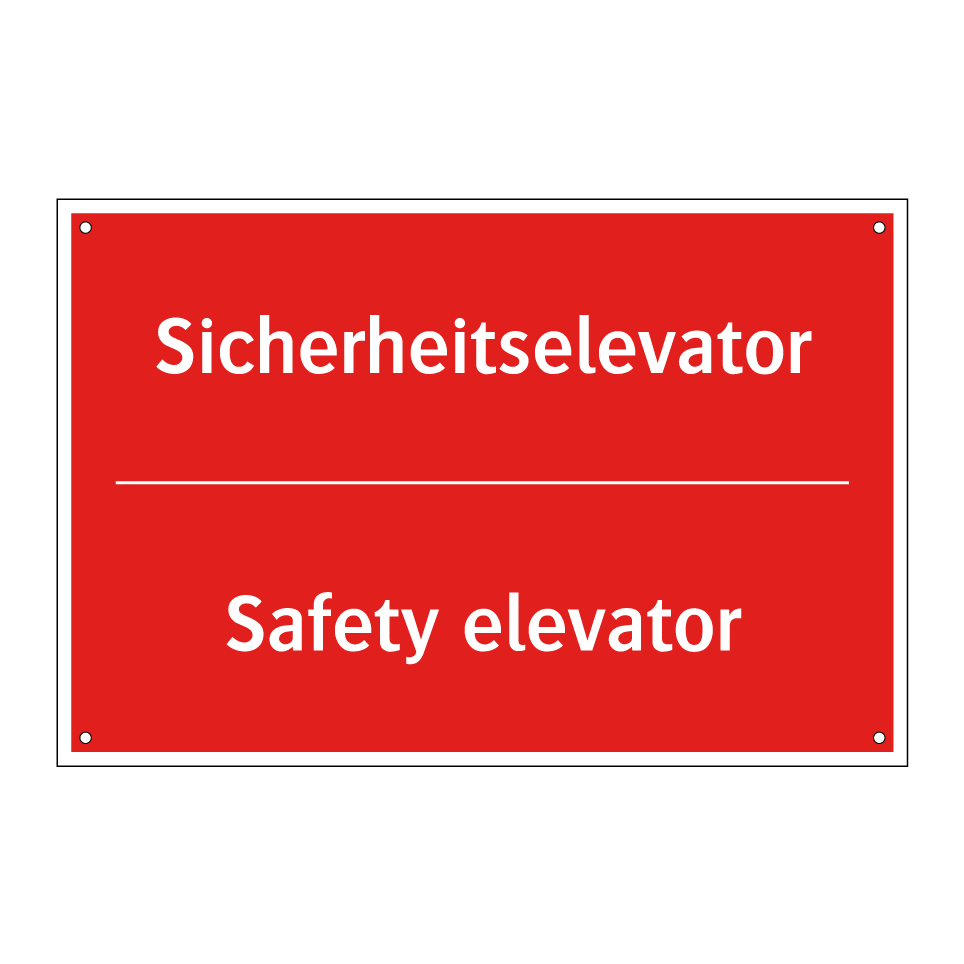 Sicherheitselevator - Safety elevator