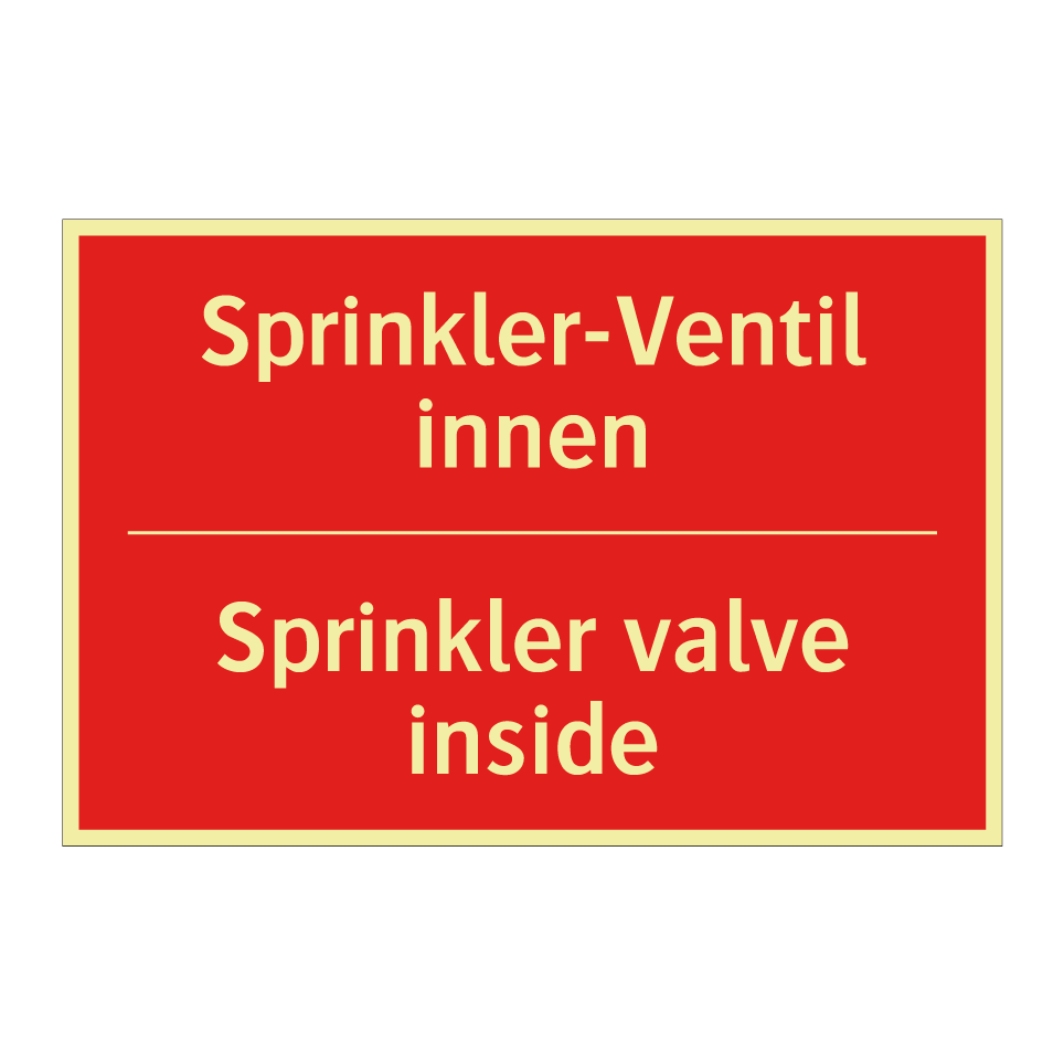 Sprinkler-Ventil innen - Sprinkler valve inside