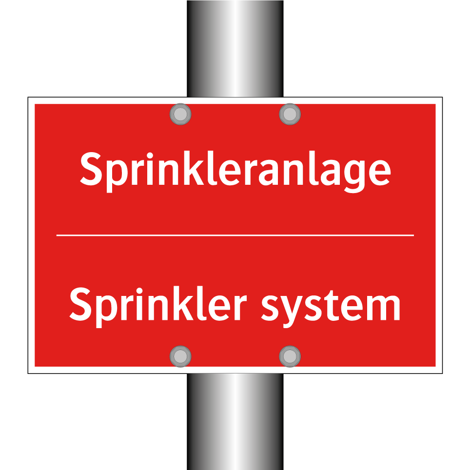Sprinkleranlage - Sprinkler system
