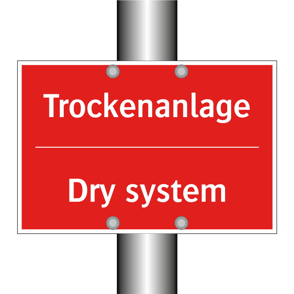 Trockenanlage - Dry system