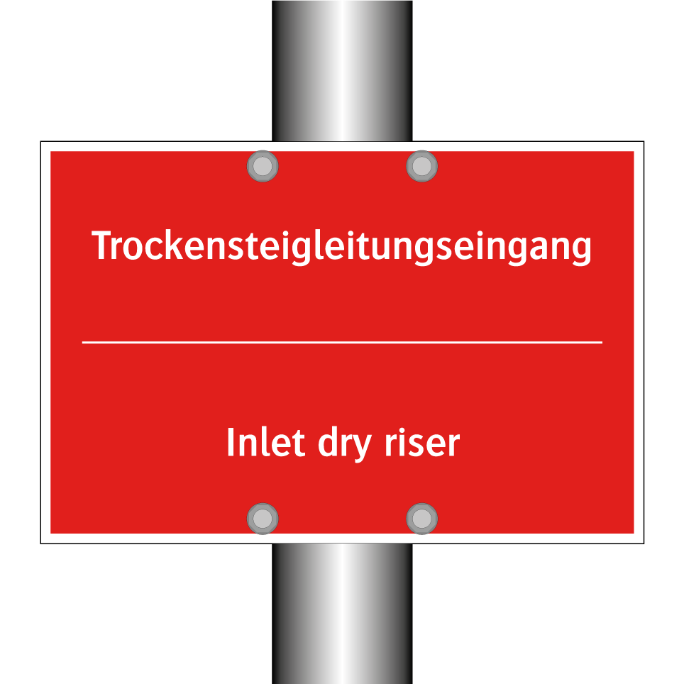 Trockensteigleitungseingang - Inlet dry riser