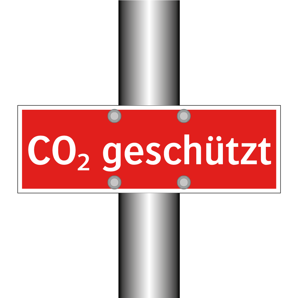 CO₂ geschützt
