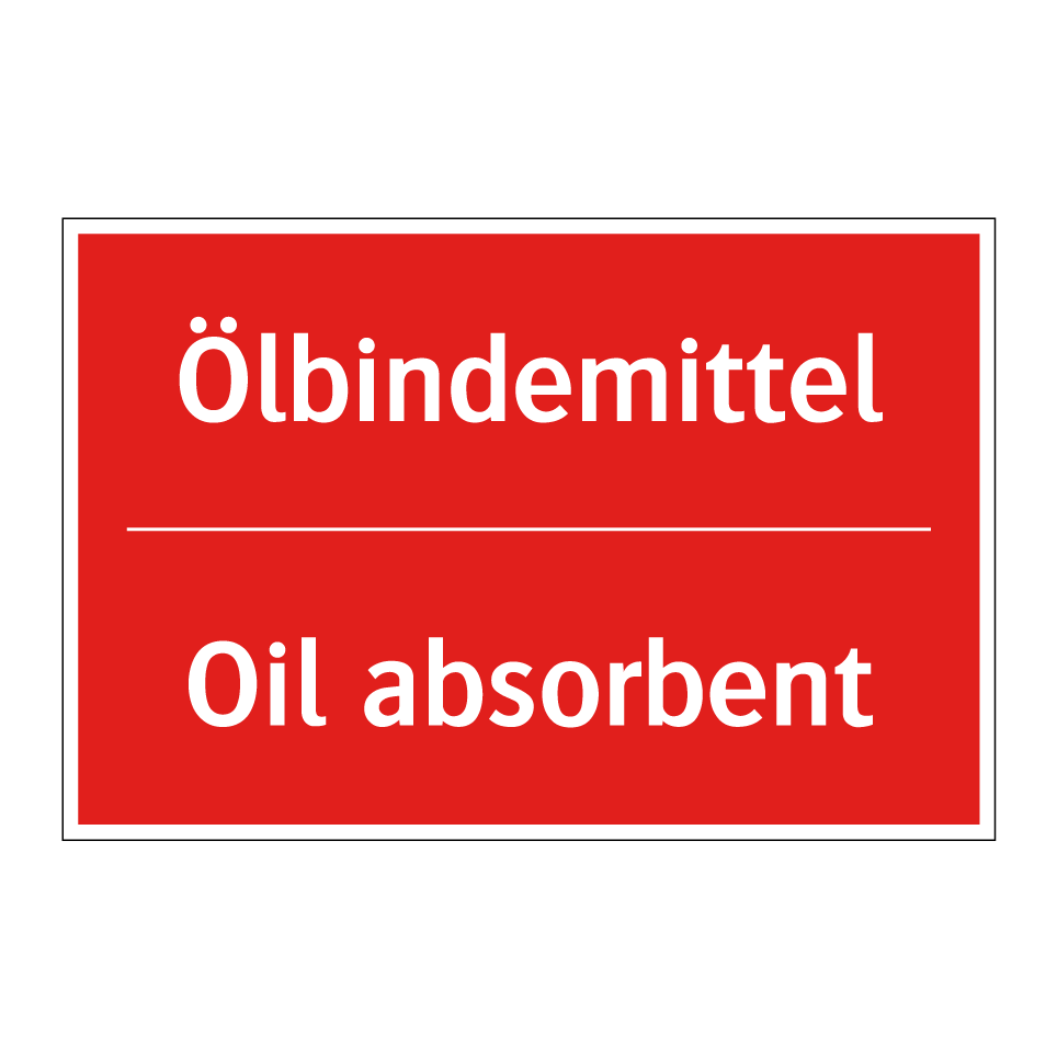 Ölbindemittel - Oil absorbent