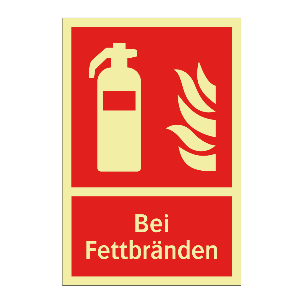 Bei Fettbränden