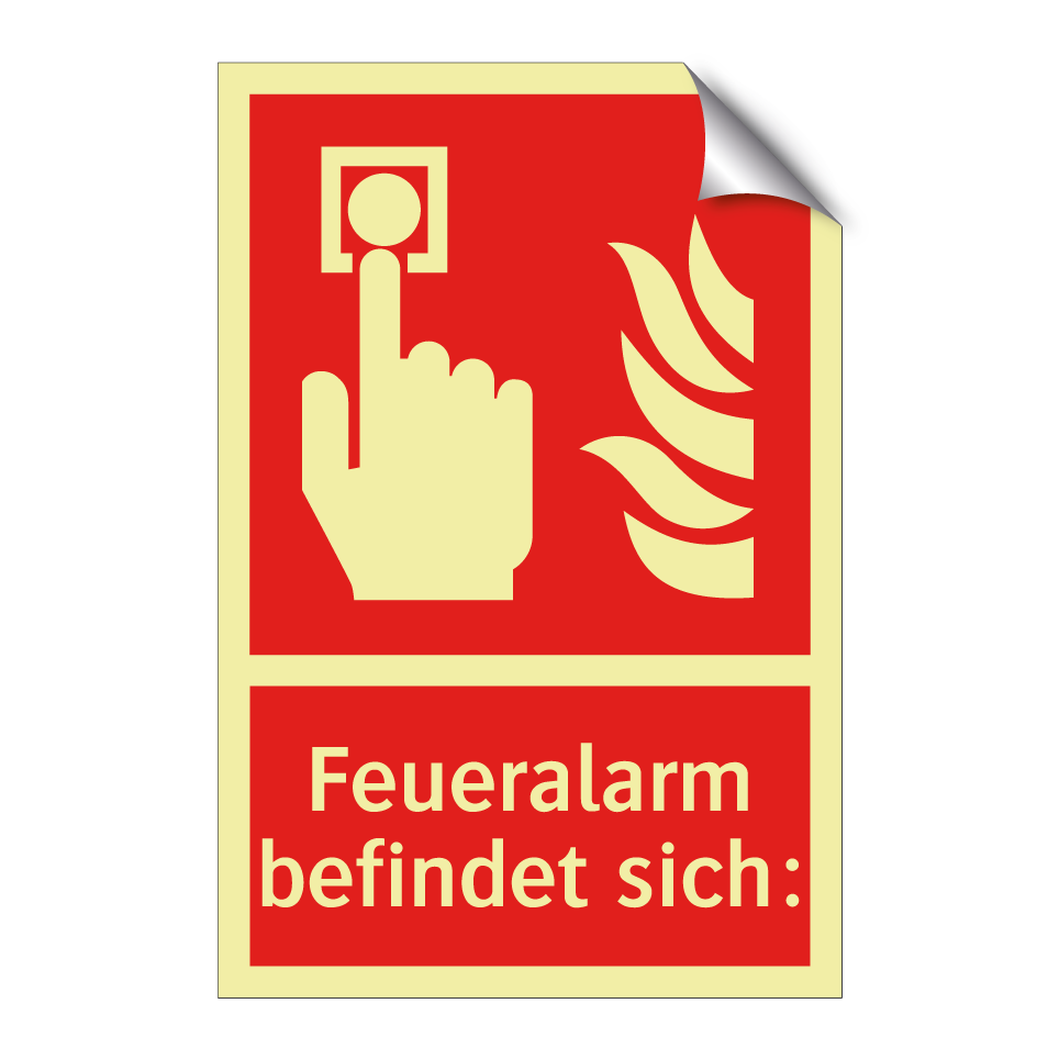 Feueralarm befindet sich: