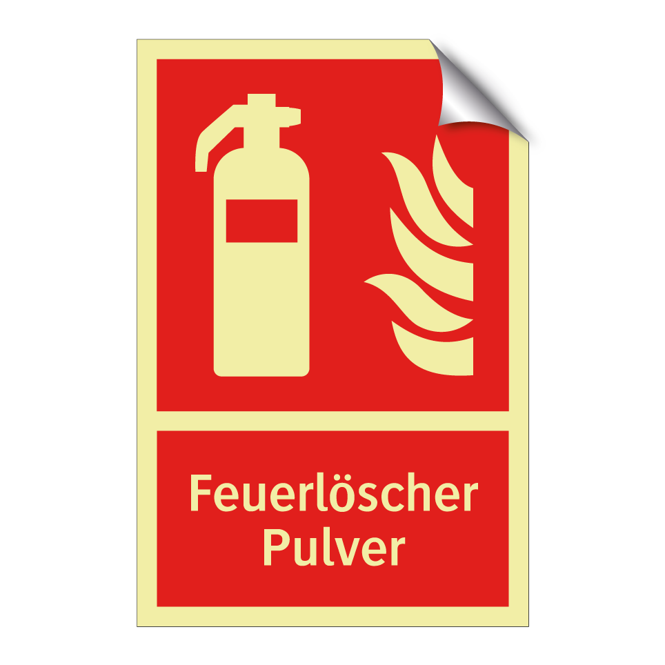 Feuerlöscher Pulver