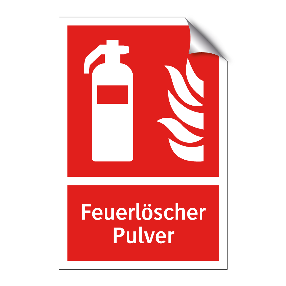 Feuerlöscher Pulver