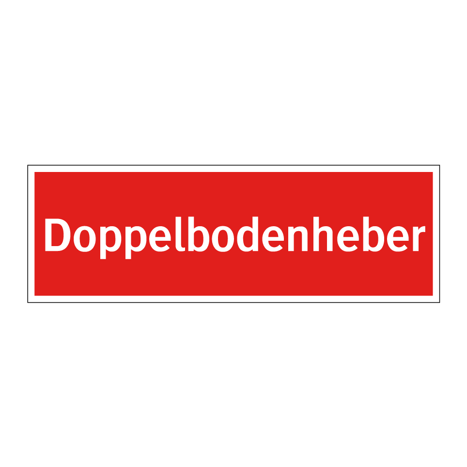 Doppelbodenheber