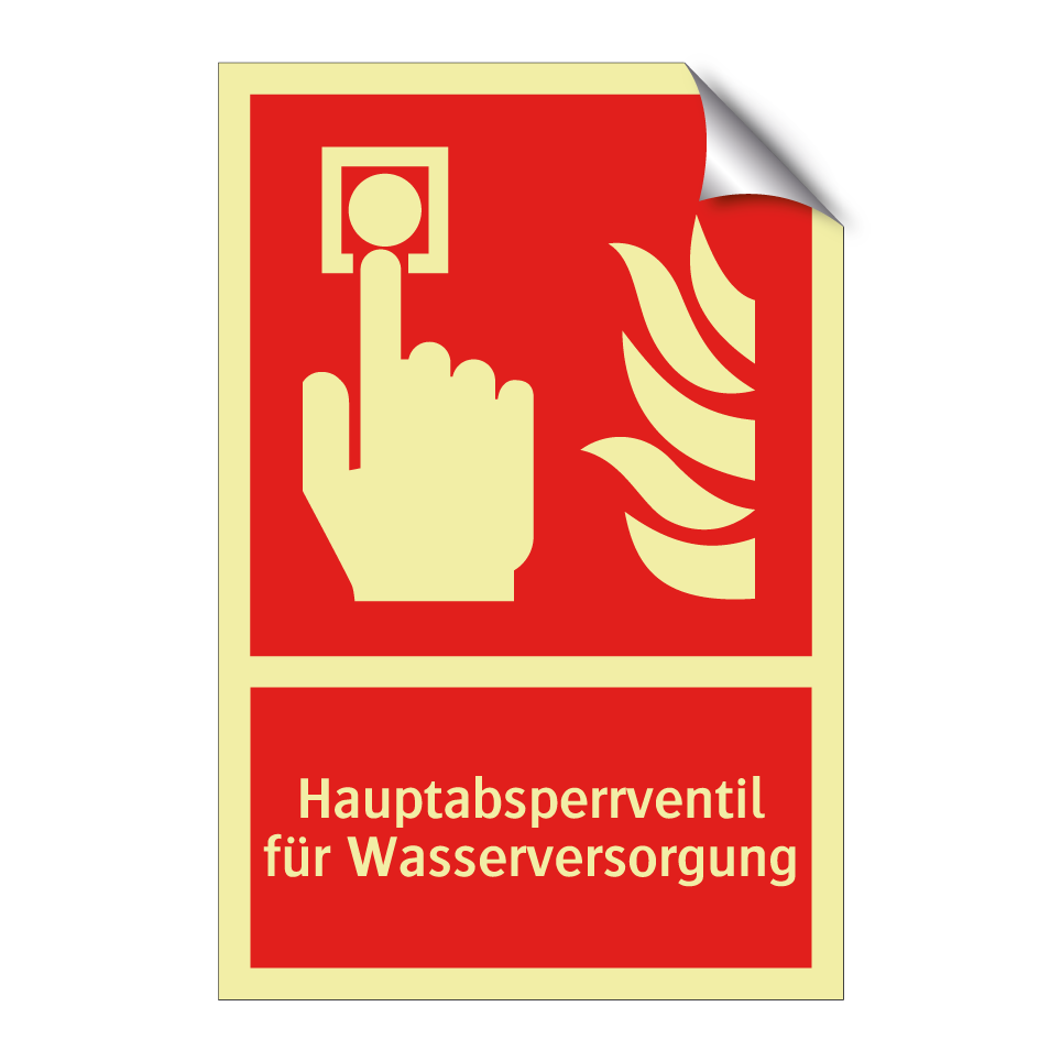 Hauptabsperrventil für Wasserversorgung