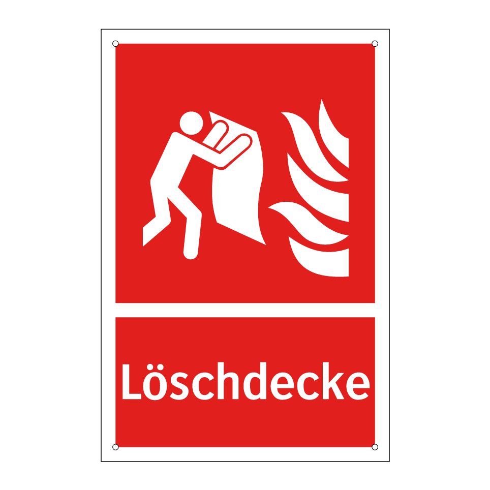 Löschdecke
