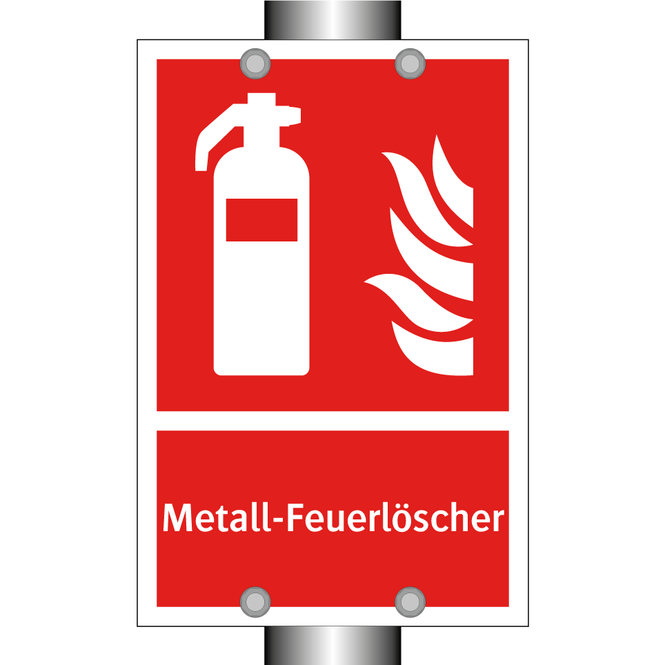 Metall-Feuerlöscher