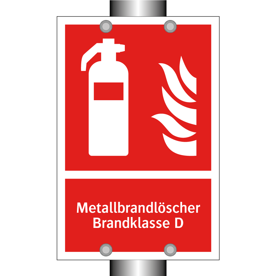 Metallbrandlöscher Brandklasse D