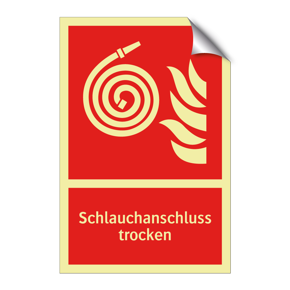 Schlauchanschluss trocken