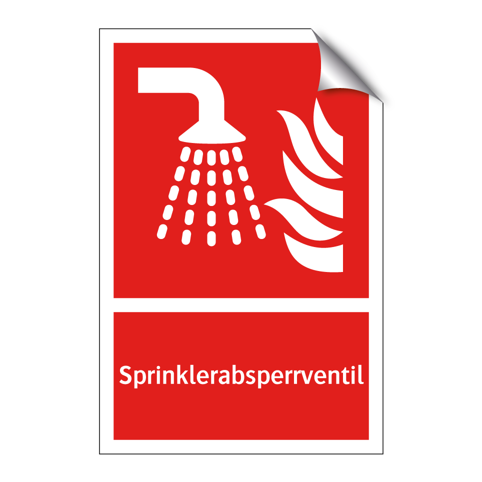 Sprinklerabsperrventil