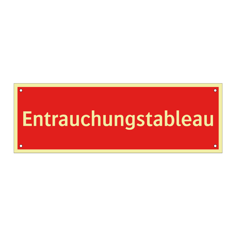Entrauchungstableau