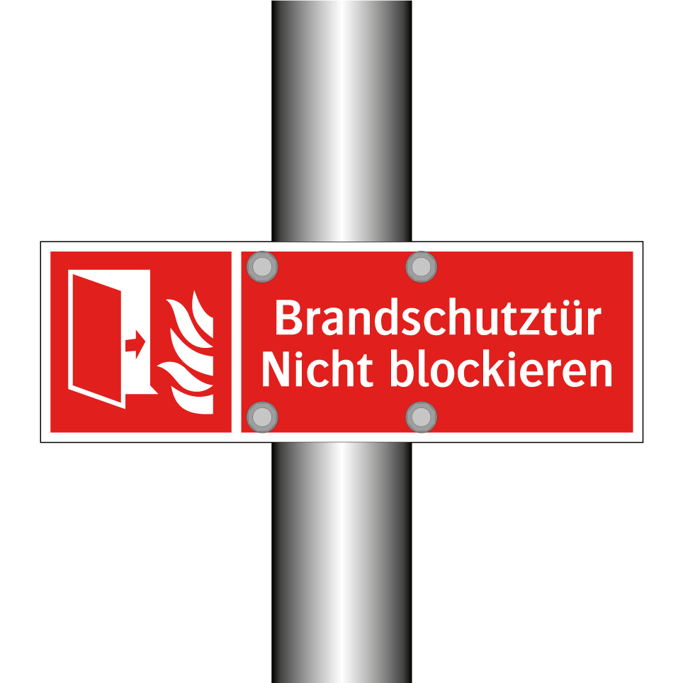 Brandschutztür Nicht blockieren