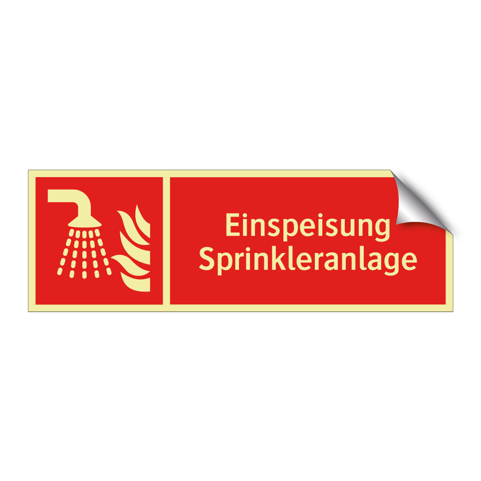 Einspeisung Sprinkleranlage