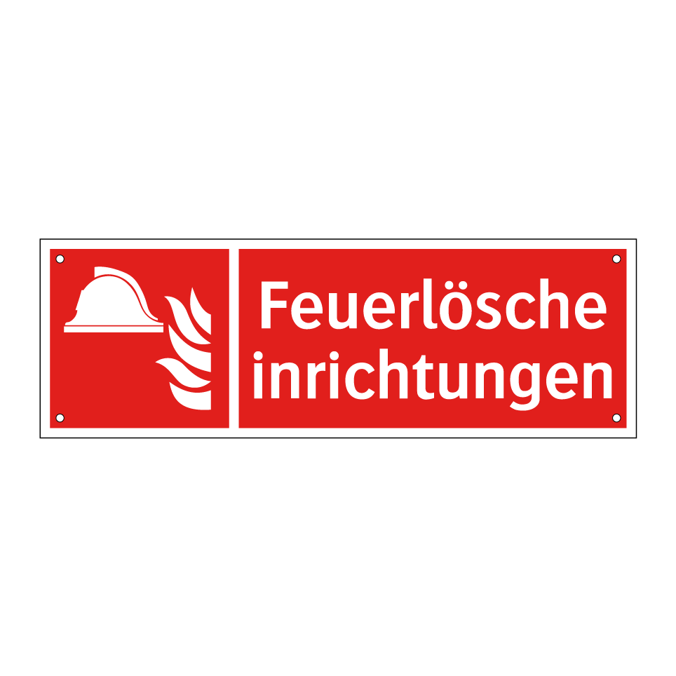 Feuerlöscheinrichtungen