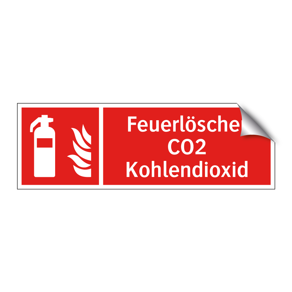 Feuerlöscher CO2 Kohlendioxid