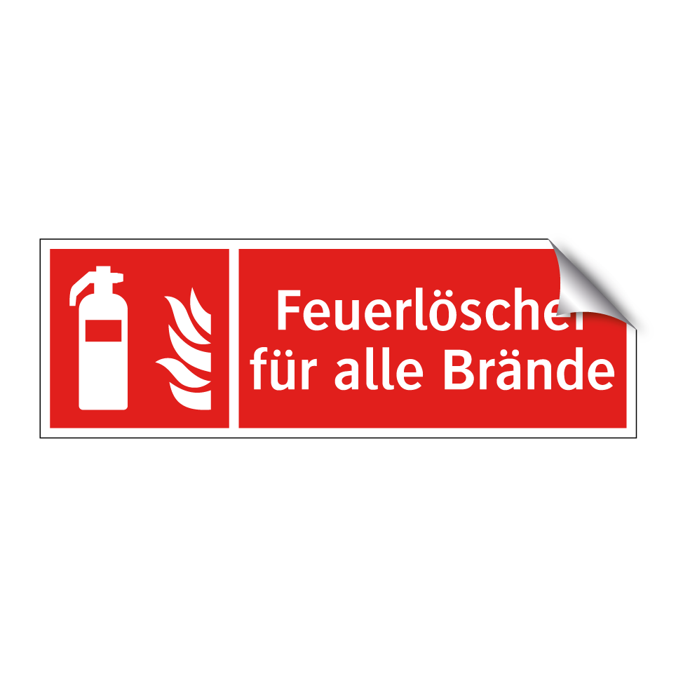 Feuerlöscher für alle Brände