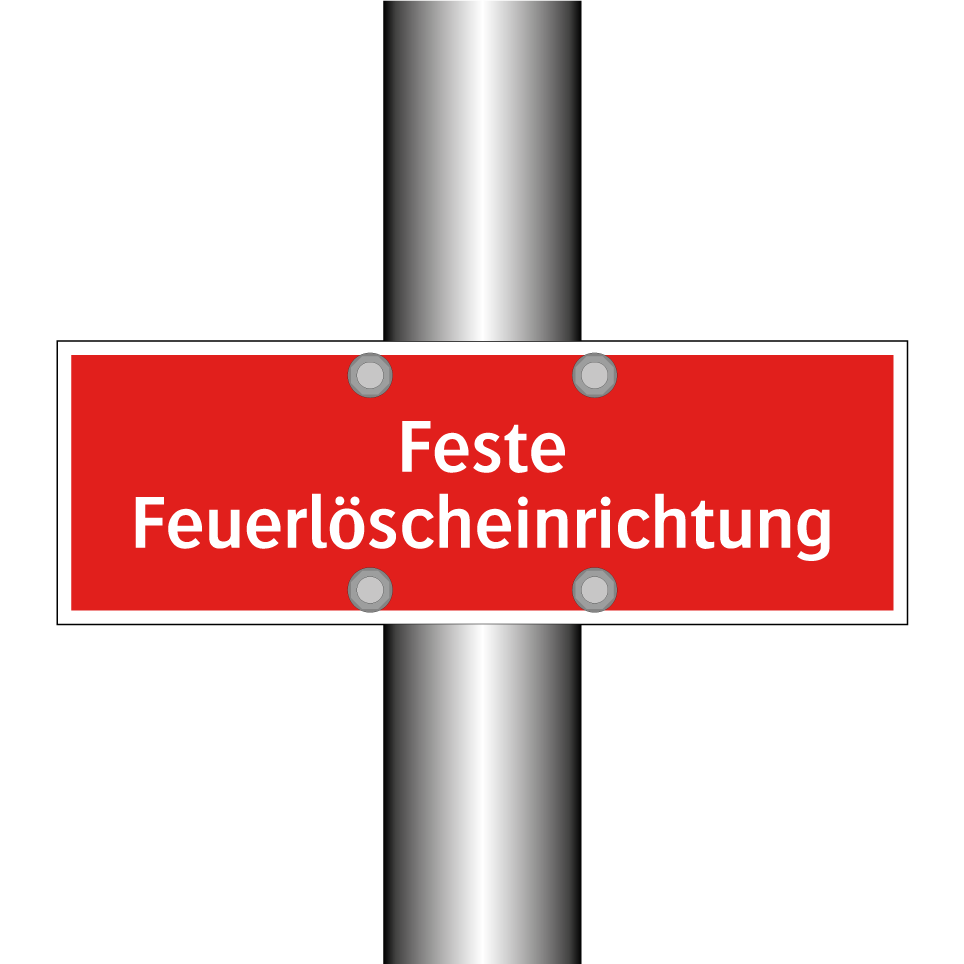 Feste Feuerlöscheinrichtung