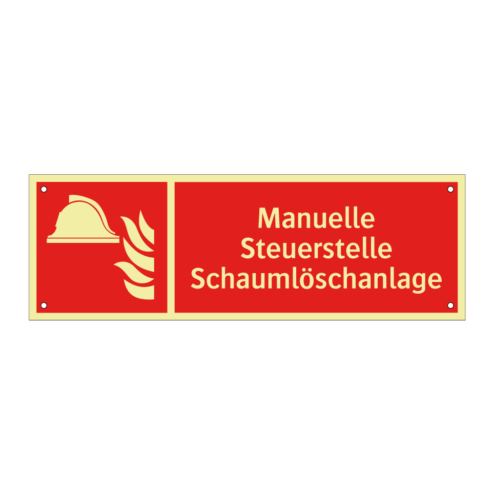 Manuelle Steuerstelle Schaumlöschanlage