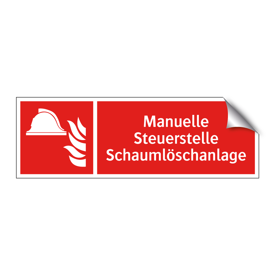 Manuelle Steuerstelle Schaumlöschanlage