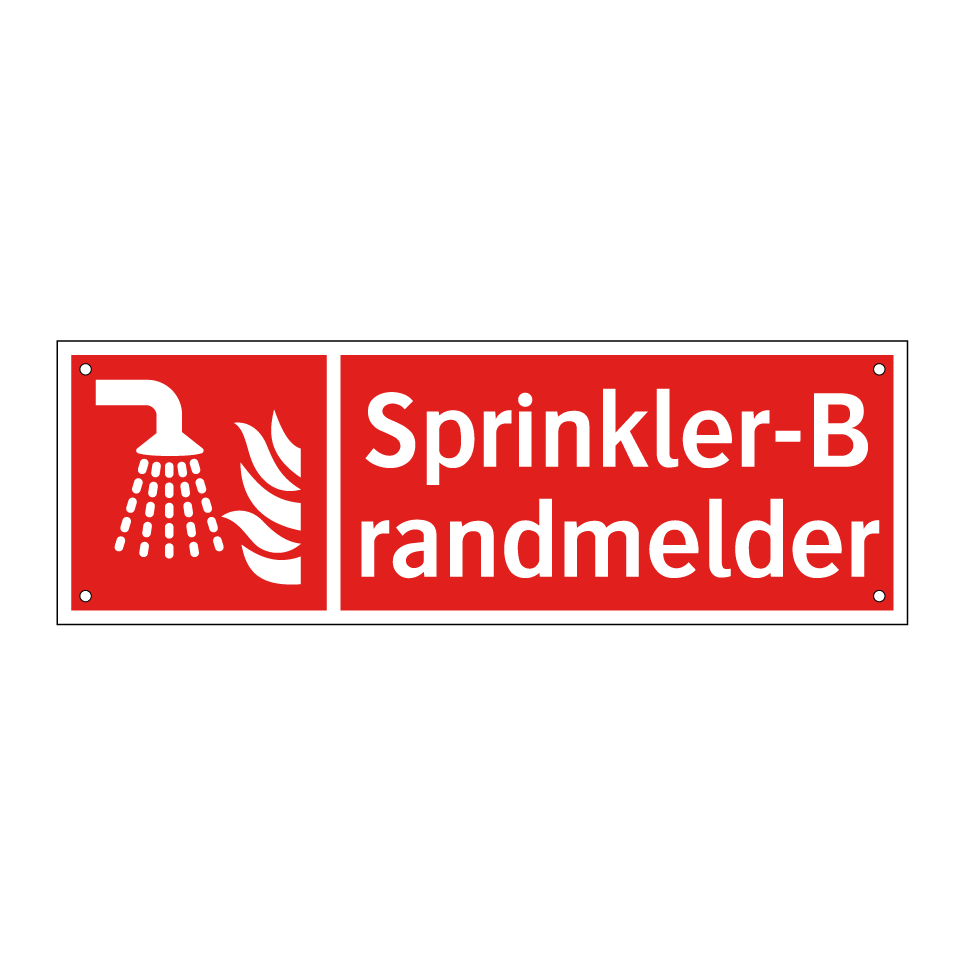 Sprinkler-Brandmelder