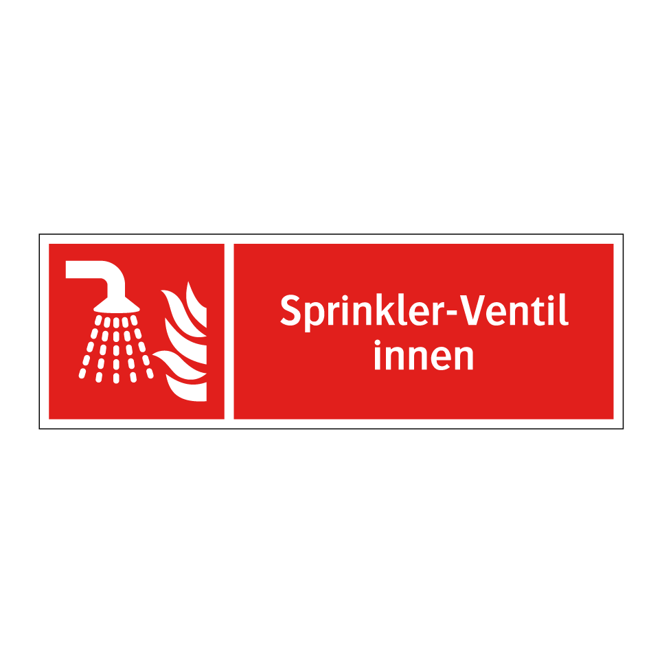 Sprinkler-Ventil innen